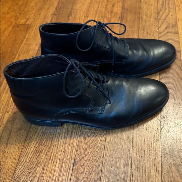 Johnston & Murphy XC4 Black Leather Chukka Boots Waterproof 9M main image 15